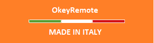OkeyRemote is a product Made in Italy